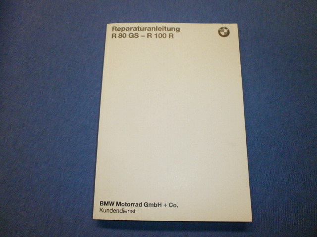 Rep.-Anleitung 80GS,100GS,PD,R80R,100R,Myst. Ausgabe 1993