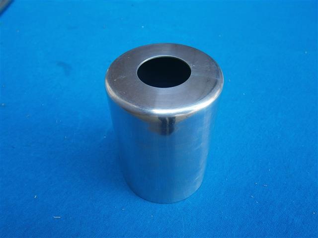 Verkleidung R25/3 hinten oben Alu poliert  V