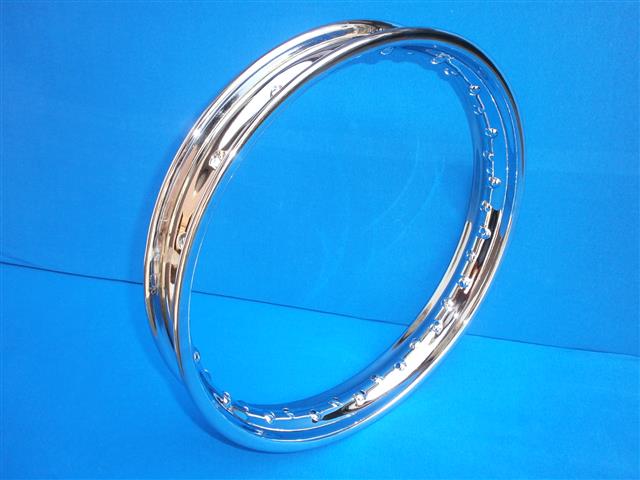 Chromfelge R50,60,69 alte Nabe 1x Kreuz Speichenlänge 114mm