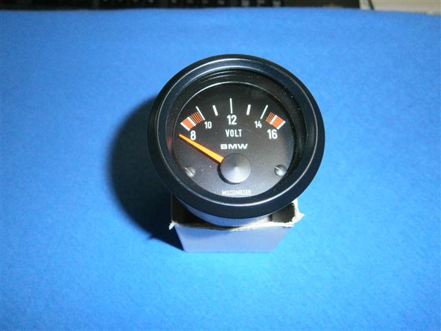 Voltmeter /5/6/7 -9.77 weißes Zifferblatt gebraucht (Musterbild)