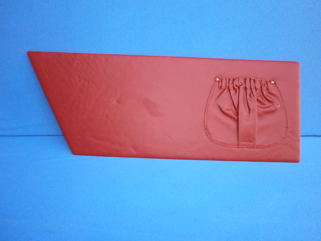 Innenverkleidung rot rechts  mit Kartentasche S500