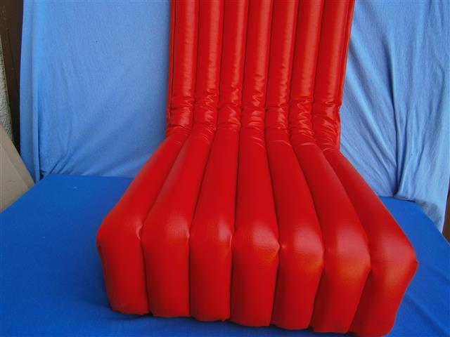 Sitz Steib Seitenwagen LS200,S350 rot einfache Schaumstoffpolsterung Rückenlehne Schaumstoff