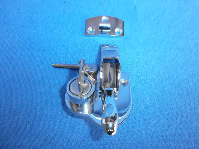 Klappverschluß TR 500 mit Schloß für Kofferraumklappe